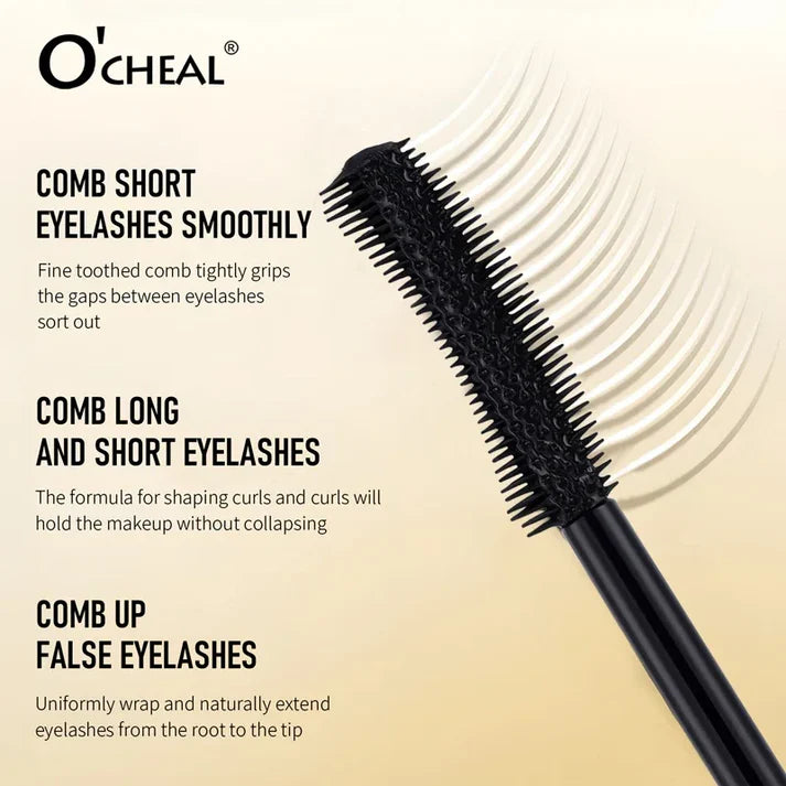 Gold Waterproof Lengthening Mascara – Smudge-Free, All-Day Volume